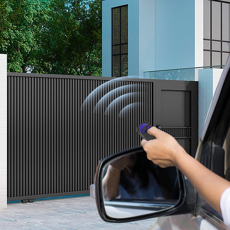 2PCS Garage Door Opener Hand Transmitter Compatible with Nice FLO2