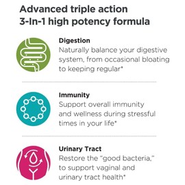 Omax Probiotic & Prebiotic 50 Billion CFU + Chicory Inulin, – 10 Strains Digestive Health Supplement – Supports Gut Health, Bloating Relief, Vegan, Dairy-Free, Gluten-Free, Non-GMO (3 Pack)