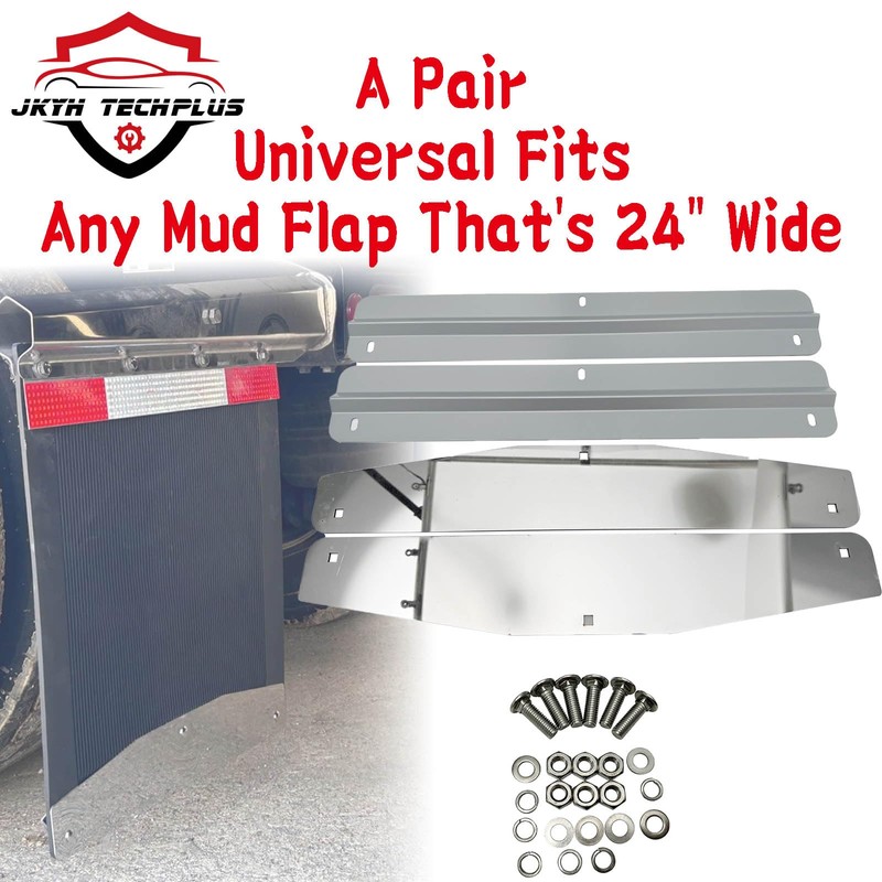 JKYH TECHPLUS Universal 2 Pair 24” X 4” Mud Flap