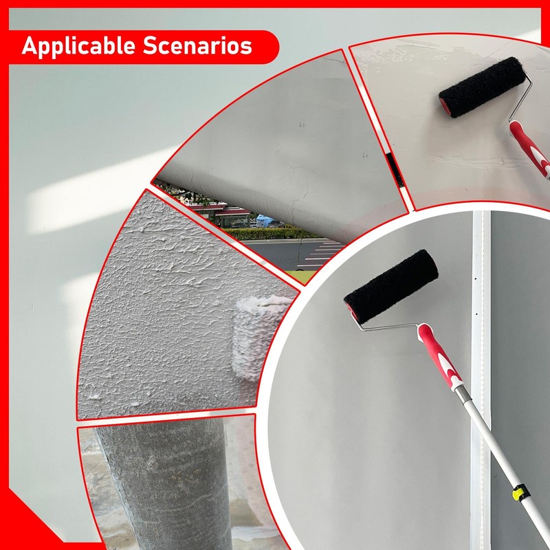 WYXDSDEV 2 Pcs 9 Inch Drywall Compound Roller Cover, Drywall