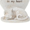 Widdle Gifts Cat Pet Memorial Heart Grave Ornament 11cm x