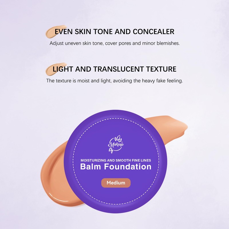 Balm Foundation | Age-Defying Hydrating Cushion Foundation for Mature Skin,