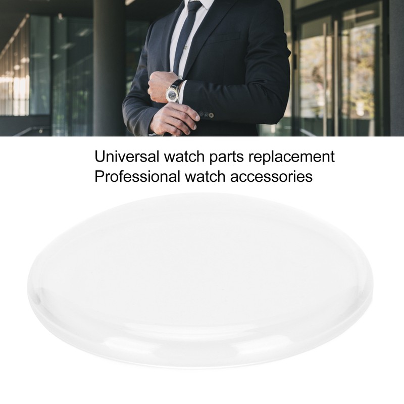 Watch Lens Universal Coated Accurate Cutting Scratch Resistance Round Watch