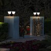 Masdio Landing Light Outdoor Solar Post Cap Lights, Deck Fence,