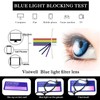 VisiWell 5 Pack Reading Glasses for Women Blue Light Blocking