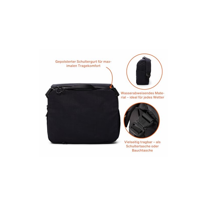 SP TECH Creator X-Body Pack - Multifunctional Shoulder Bag with