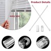 12 Inch Window Blind Tilt Rod, Vertical Blind Wand Control,