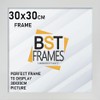 Modern 30x30 Frame With Safe Perspex Front & Wall Hanging