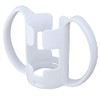 Mobiclinic Double Handle for Drinking Cup, Adjustable Handle - White