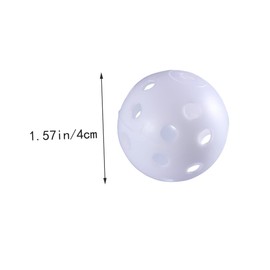 Totority 24pcs Golf Practice Balls Air Flow Hollow Balls Training Simulation Flight