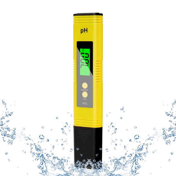 flintronic Digital pH, 0.01pH High Accuracy pH Tester, 2% Reading