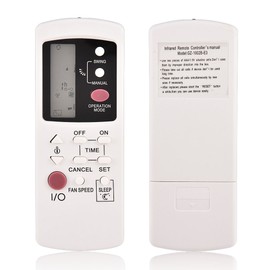 GZ-1002B-E3 Replacement Remote Control for Galanz Air Conditioner, Air Condition Remote Control Replacement for Galanz GZ-1002A-E3 GZ-1002B-E1