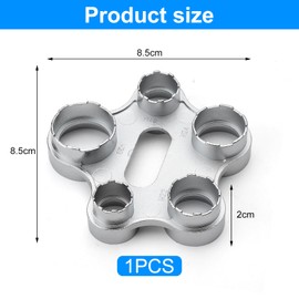 Universal Serviceschlüssel, Strahlregler Serviceschlüssel Luftsprudler Montageschlüssel Luftsprudler Montageschlüssel für M16 /M18 /M22 / M24 / M28 Universal-Schlüssel für Strahlregler Mischdüsen
