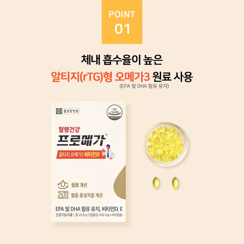 Promega Chong Kun Dang Health Promega Altige Omega 3 6
