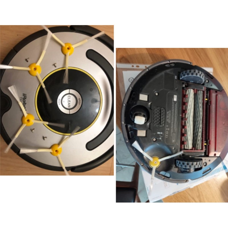 Replacement Side Brushes, Compatible with Roomba - 800 and 900