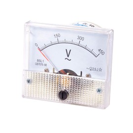 Heyiarbeit AC 0-450V Analog Panel Voltage Gauge 85L1 Volt Meter for Voltage Measurement Devices 1Pcs