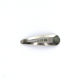 HBC Snap Hair Clips Hair Barrettes - 40mm (1.5 Inch) Tear Drop - 144 Pack