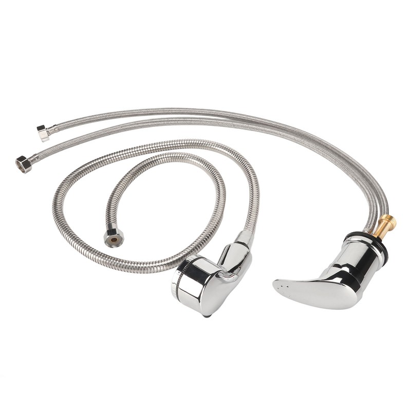 Shampoo Bed Faucet Kit Ceramic Valve Good Sealing Hot Cold