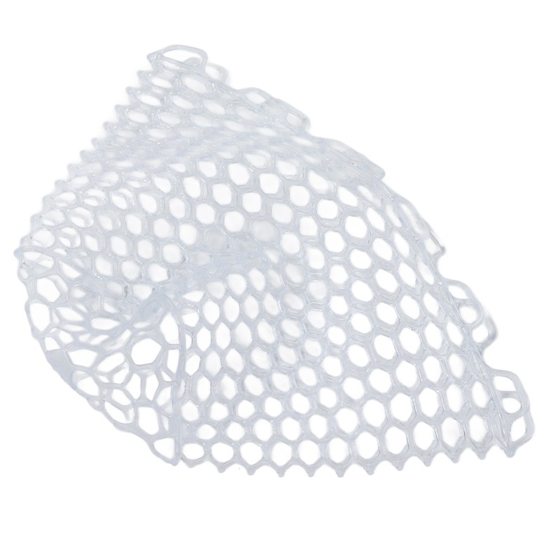 Fly Fishing Landing Net Collapsible Clear Rubber Replacement Bag for