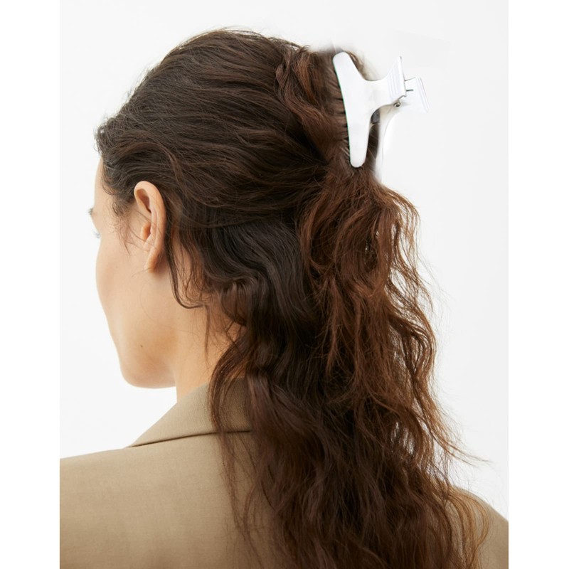 BAHABY Hair Clips for Styling Sectioning 12 Pack Black White