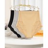 MIOTAN Women's Underwear High Waisted Tummy Control Lace Ladies Panties