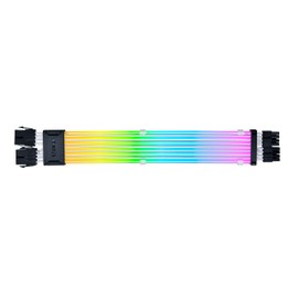 Lian Li Strimer Wireless 8 Pin (PW8-1W-CPU) - Addressable RGB Power Extension Cable Fits CPU EPS - Light Guides - Wireless Controller NOT Included and it is Required
