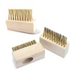SENRISE Patio Weed Wire Brush Broom for Cleaning Block Paving/Patios