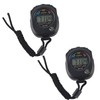 Handheld Count Up Timer, 2 PCS Multifunctional Handheld Digital LCD