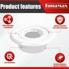 TunaMax (6 Pack) 1/2" IPS Fire Sprinkler Escutcheons 3/4" Adjustment