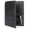 J. Buxton RFID Passport Wallet Black