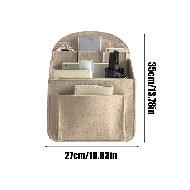 Back Pack Organizer,Backpack Insert Purse Organizer - High Capacity Large