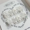 Transparent Pearl Handmade Nail Tips Clear Ice Nail Tips -