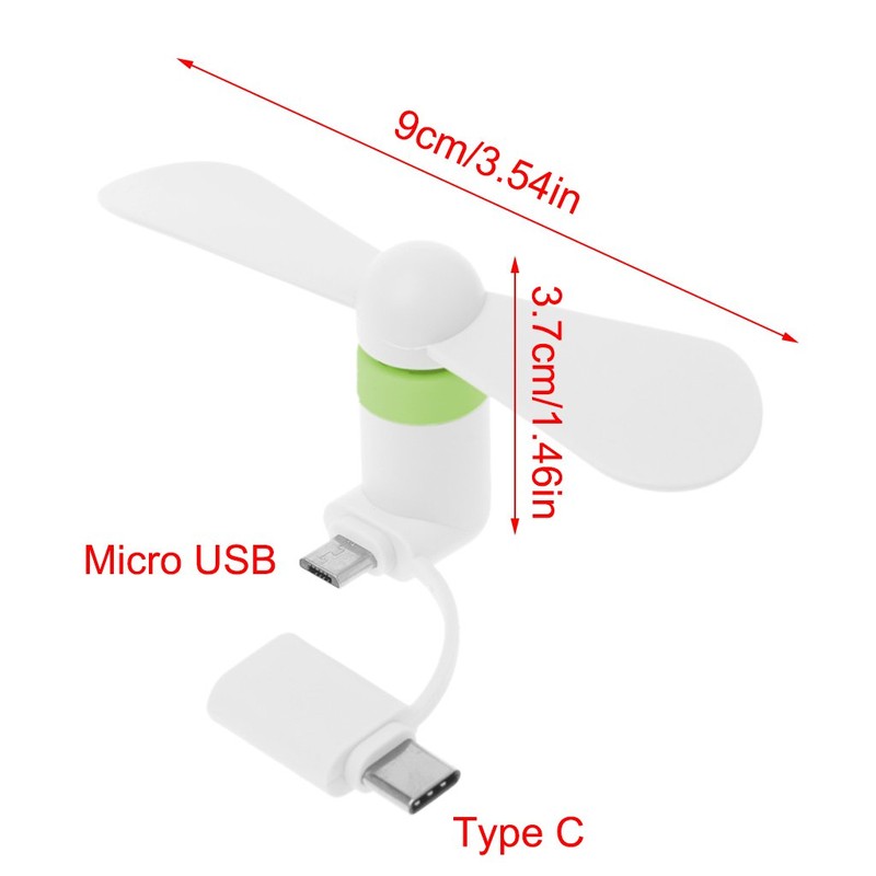 Sichuan 2 in 1 Cooler Type-C Handheld Cooling Fan, Mini