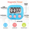 4 Kitchen Timers, Magnetic Timer, Digital Timer, Digital Kitchen Timer