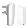 Self Powered Door Bell with Receiver Automatic Ringing Push Button
