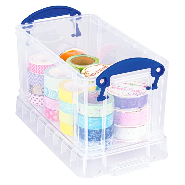 Really Useful Plastic Storage Box 2.1 Litre Clear