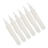 6 Pcs LED Taper Candles Smokeless Reusable Warm Light Long