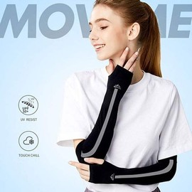 JQ Cool Shop UV Protection Arm Sleeves, Hand Back Covers, Seamless Cooling Sleeves, Fashion Accessories / 쿨샵 자외선차단 팔토시 손등커버 무봉제 쿨토시 패션소품