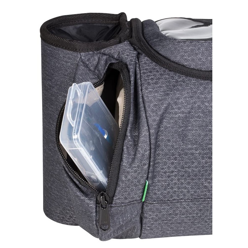 VAUDE eBox Melange E-Bike without Klickfix Holder, Handlebar Bag, Front