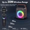 JYX Karaoke Machine for Adults & Kids, Portable Bluetooth Speaker