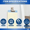 1InTheOffice Magnetic Clips for Refrigerator, Heavy Duty Refrigerator Bulldog Magnet
