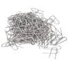 Atyhao 200Pcs Mini U Hanger Hooks, High Temperature Nichrome Wire Jump Rings for Pendant Ceramic Ornaments Fusing in Glass