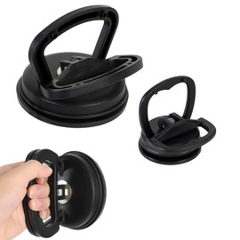 TKY Vacuum Lifter, Strong Suction Cup, Large Suction Cup, Multi-Grip, One Touch, Cargo Carrier, Glass Mounted, Car Body, Tile (Small Size, 2 Pieces)