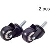 Swivel Caster Wheels 2" PU 360 Degree Caster Wheel Threaded