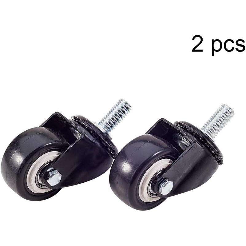 Swivel Caster Wheels 2" PU 360 Degree Caster Wheel Threaded