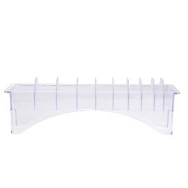 Clipper Guard Holder,ANGGREK Guide Box Clipper Limit Comb Storage Box Hair Clipper Positioning Caliper Comb Organizer Case(Limit comb box 10 pcs)