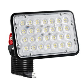 Indmird 50W Led Outdoor Flood Light, Exterior Flood Lights, Led Stadium Lights, Plug in Flood Light, with 59 Inch Line, for Yard, Playground, Lawn,Garden,Garages,Basketball Court, Stadium