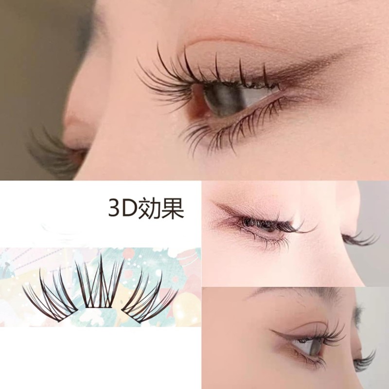 HAPVITAL False Eyelashes, 5 Pairs Natural False Eyelashes, Natural Eyelashes,