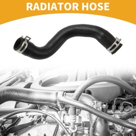 Partuto Radiator Hose No.F1F18286DF/F1F18260DE Lower Coolant Water Hose Pipe for Ford Focus III Saloon 2014-2020 Rubber Black Good Sealing