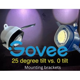 Govee "PRO" Govee Model H706) – Custom Tilt Angle Brackets 10 Pieces